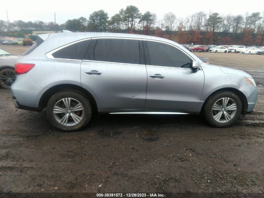 2020 Acura Mdx Standard VIN: 5J8YD4H30LL009699 Lot: 38391572