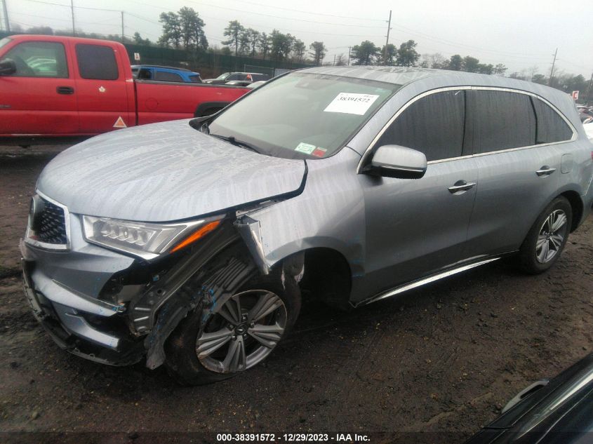 2020 Acura Mdx Standard VIN: 5J8YD4H30LL009699 Lot: 38391572