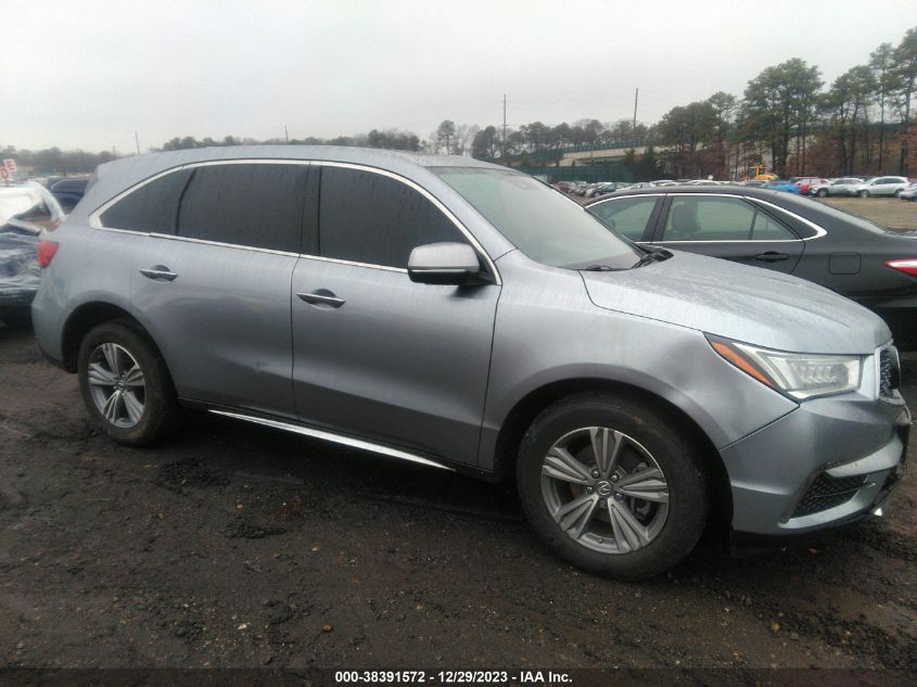 2020 Acura Mdx Standard VIN: 5J8YD4H30LL009699 Lot: 38391572