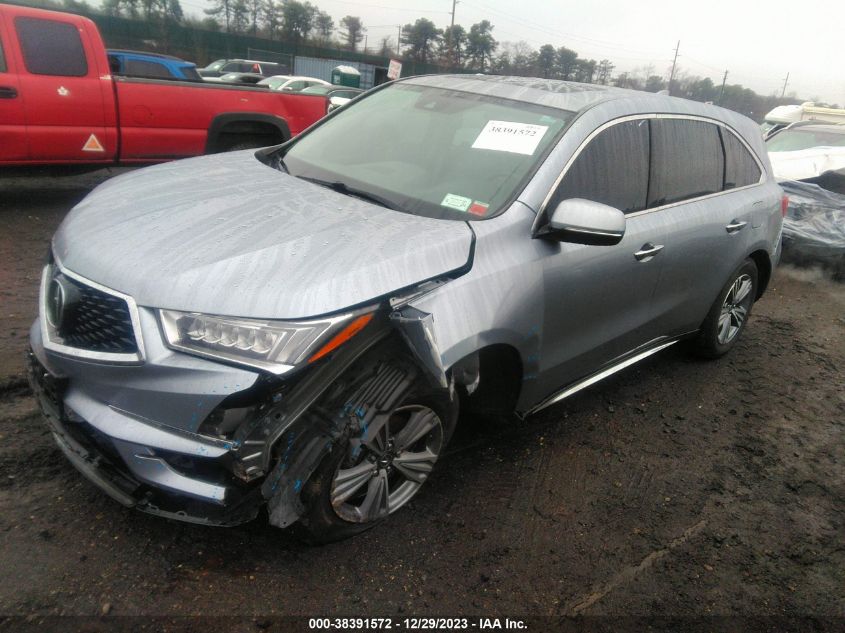 2020 Acura Mdx Standard VIN: 5J8YD4H30LL009699 Lot: 38391572