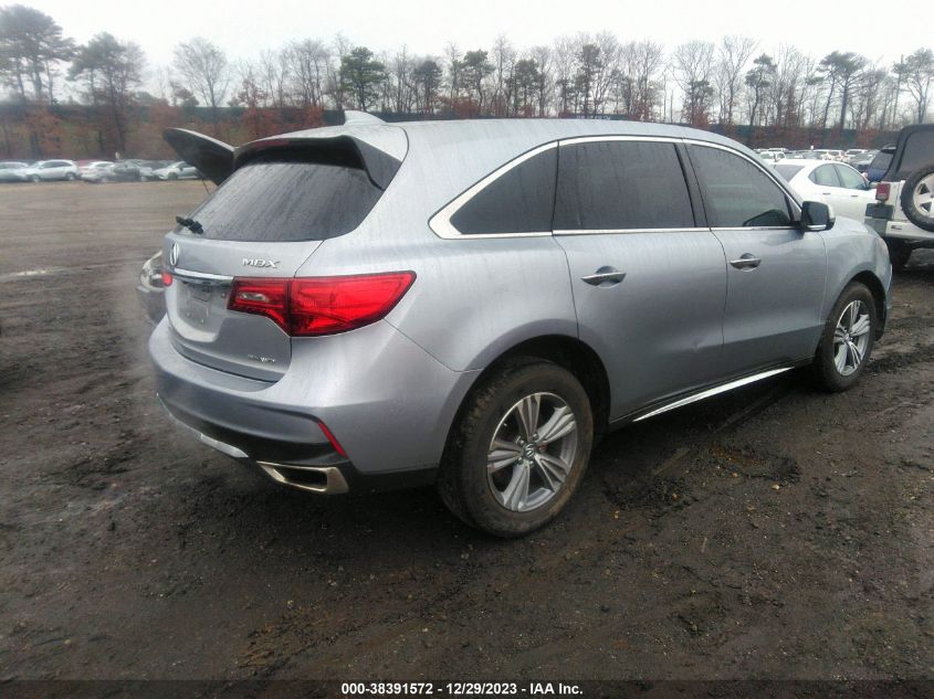 2020 Acura Mdx Standard VIN: 5J8YD4H30LL009699 Lot: 38391572