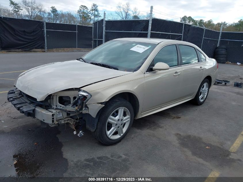 2012 Chevrolet Impala Police VIN: 2G1WD5E3XC1253133 Lot: 38391716