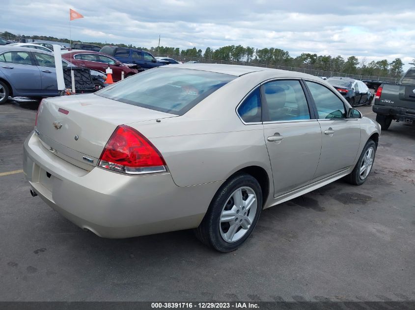 2012 Chevrolet Impala Police VIN: 2G1WD5E3XC1253133 Lot: 38391716