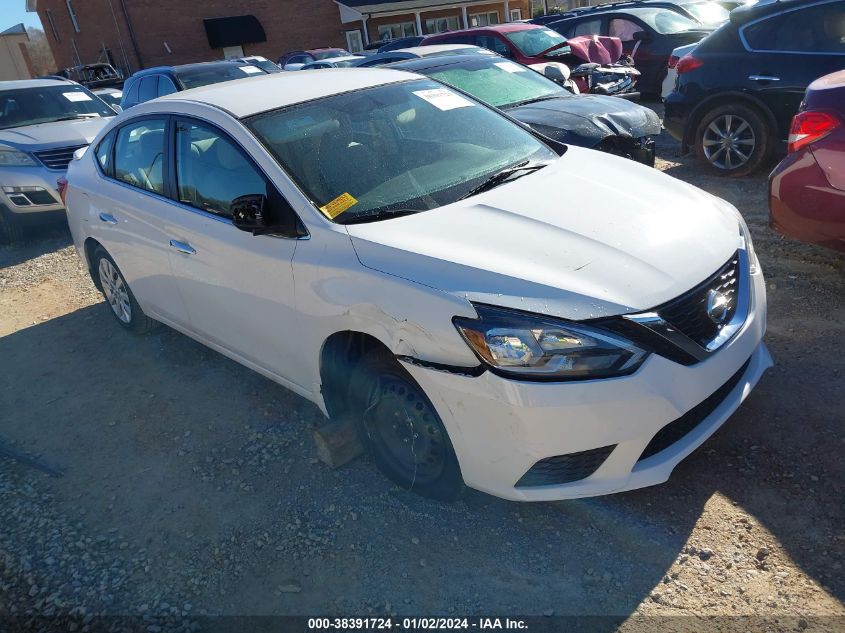 2016 Nissan Sentra S VIN: 3N1AB7AP7GY229801 Lot: 38391724