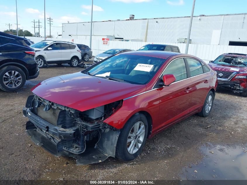 2015 Hyundai Sonata Se VIN: 5NPE24AF7FH182303 Lot: 38391834