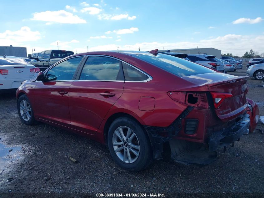 2015 Hyundai Sonata Se VIN: 5NPE24AF7FH182303 Lot: 38391834