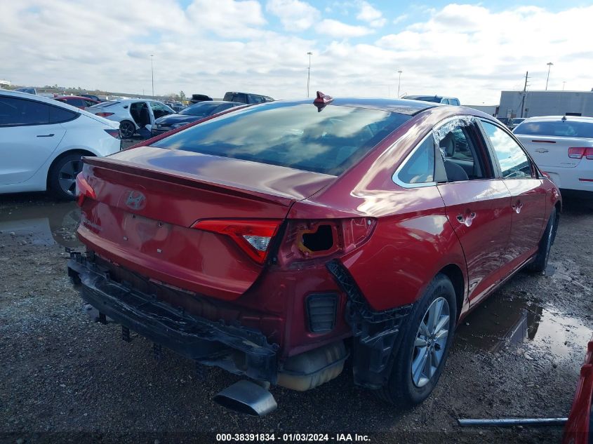 2015 Hyundai Sonata Se VIN: 5NPE24AF7FH182303 Lot: 38391834