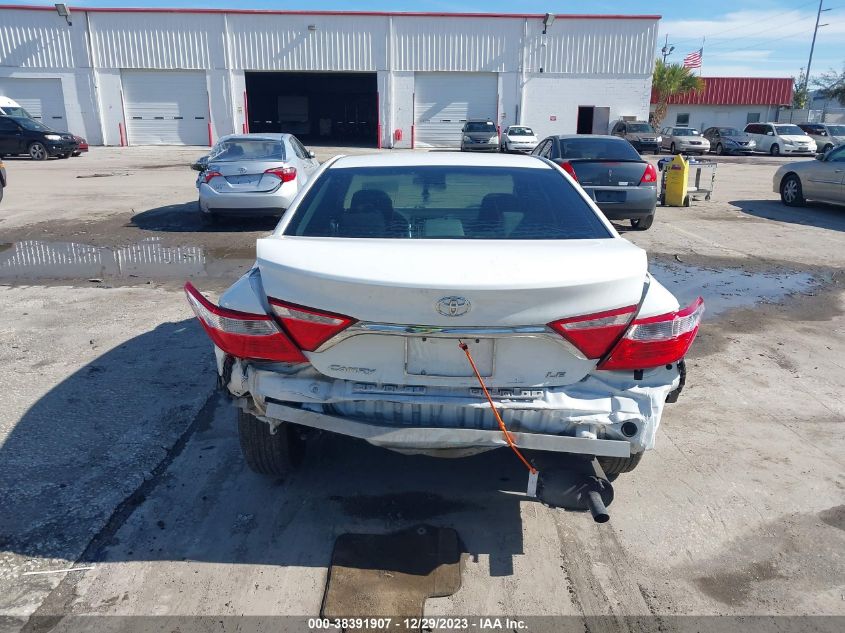 2016 Toyota Camry Le VIN: 4T1BF1FK5GU145426 Lot: 38391907