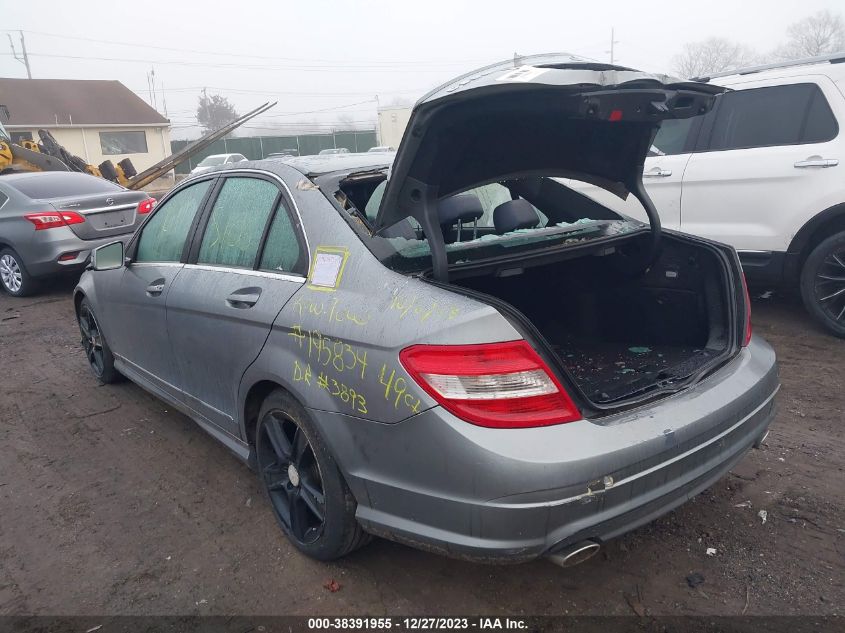 2011 Mercedes-Benz C 300 Luxury 4Matic/Sport 4Matic VIN: WDDGF8BB1BR184332 Lot: 38391955