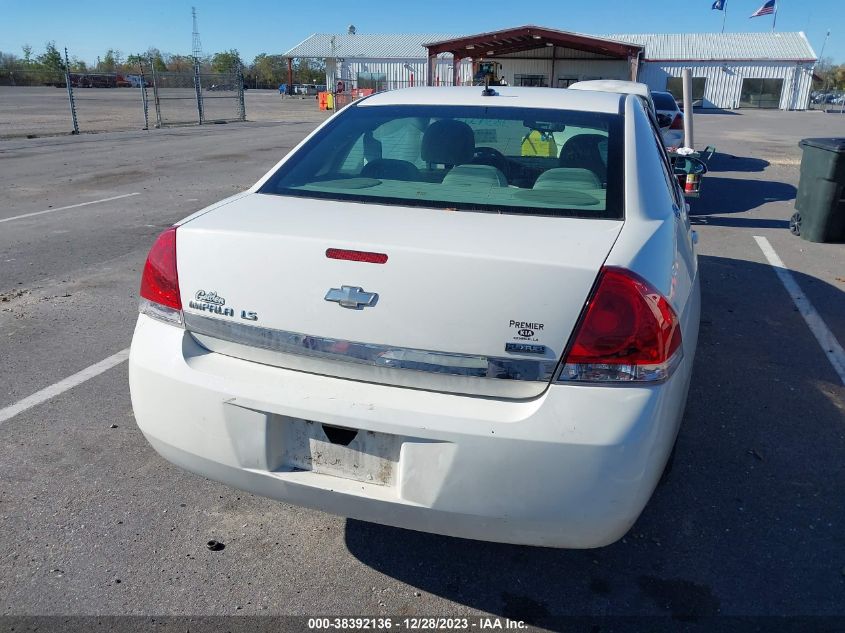 2009 Chevrolet Impala Ls VIN: 2G1WB57K091179854 Lot: 38392136