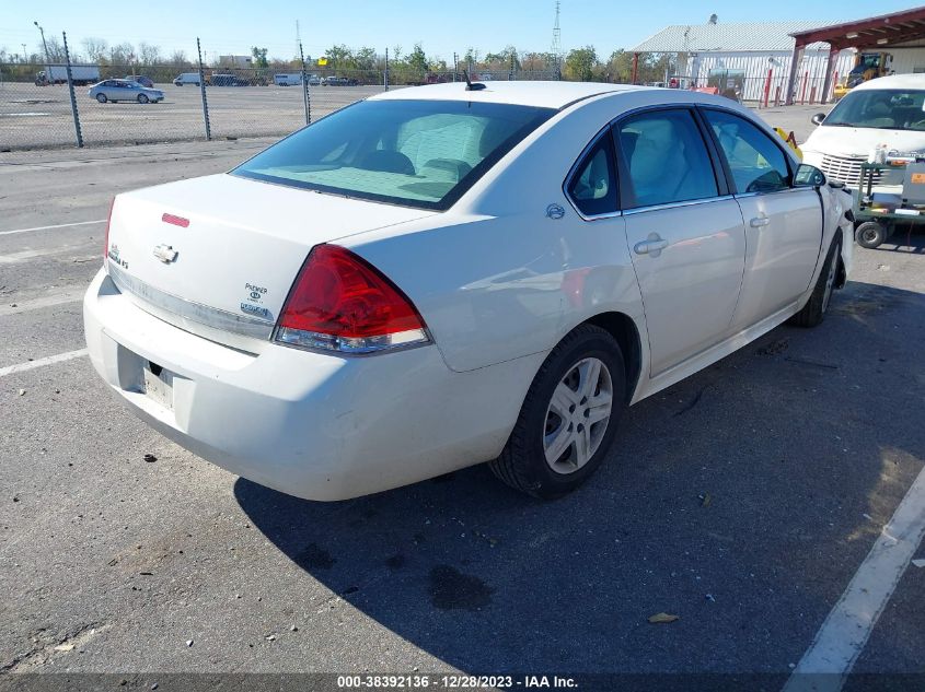 2009 Chevrolet Impala Ls VIN: 2G1WB57K091179854 Lot: 38392136