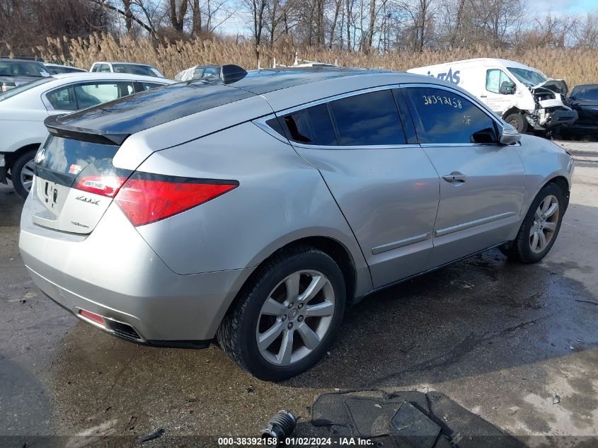 2011 Acura Zdx VIN: 2HNYB1H41BH500574 Lot: 38392158