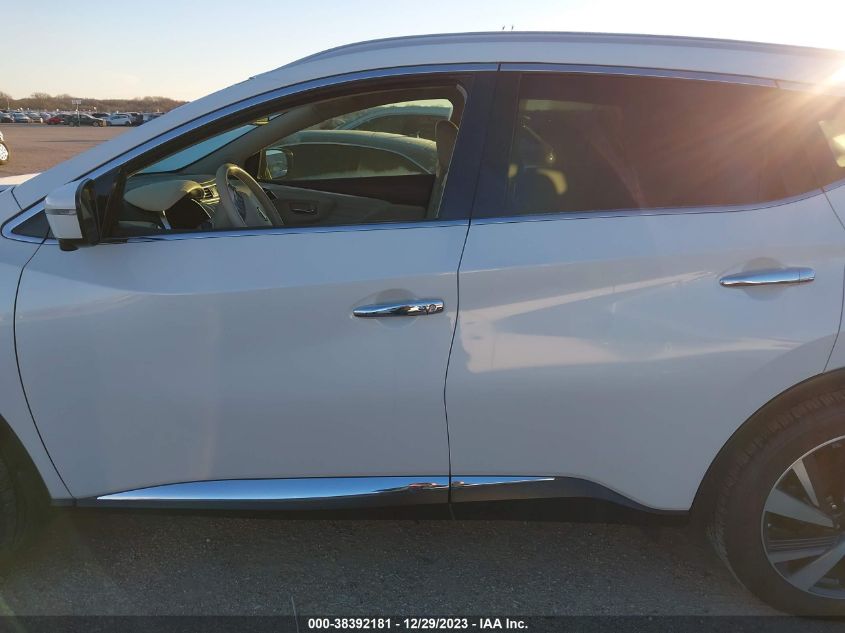 2018 Nissan Murano Platinum VIN: 5N1AZ2MG9JN105603 Lot: 38392181