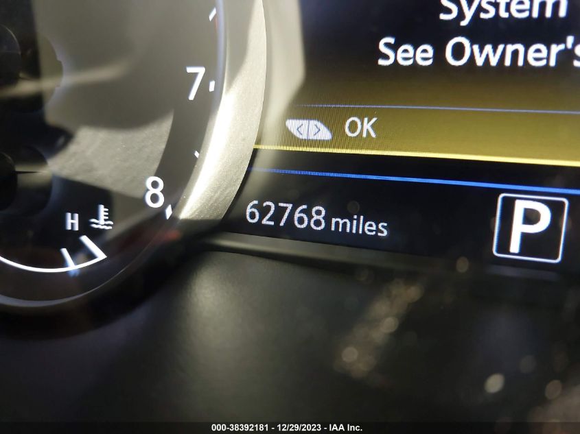 2018 Nissan Murano Platinum VIN: 5N1AZ2MG9JN105603 Lot: 38392181