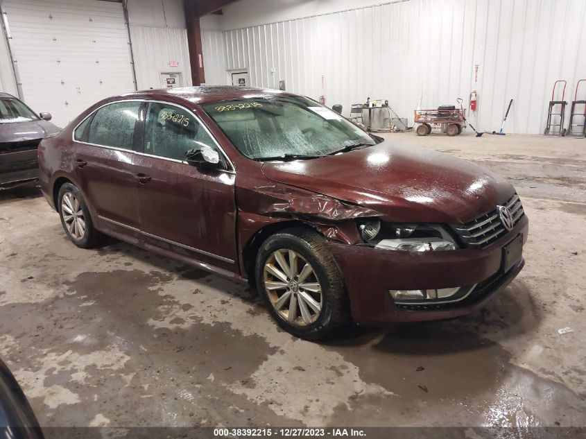 1VWCP7A31DC069923 2013 Volkswagen Passat 2.5L Sel Premium