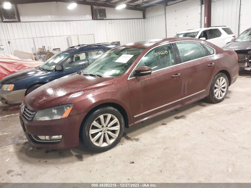 1VWCP7A31DC069923 2013 Volkswagen Passat 2.5L Sel Premium