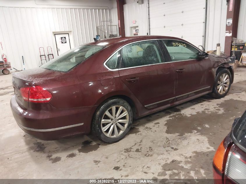 1VWCP7A31DC069923 2013 Volkswagen Passat 2.5L Sel Premium