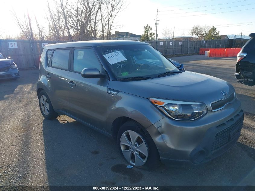 2016 Kia Soul VIN: KNDJN2A22G7284377 Lot: 38392324