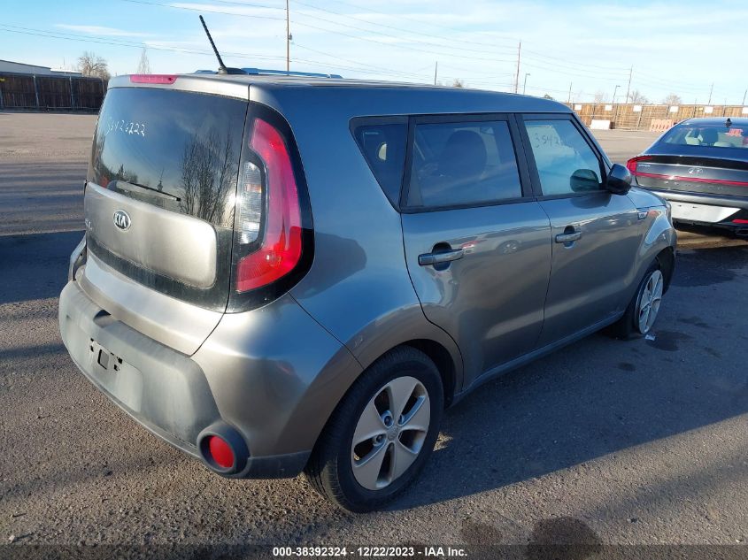 2016 Kia Soul VIN: KNDJN2A22G7284377 Lot: 38392324