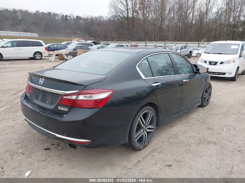 2017 Honda Accord Sport Se VIN: 1HGCR2E19HA217926 Lot: 38392332