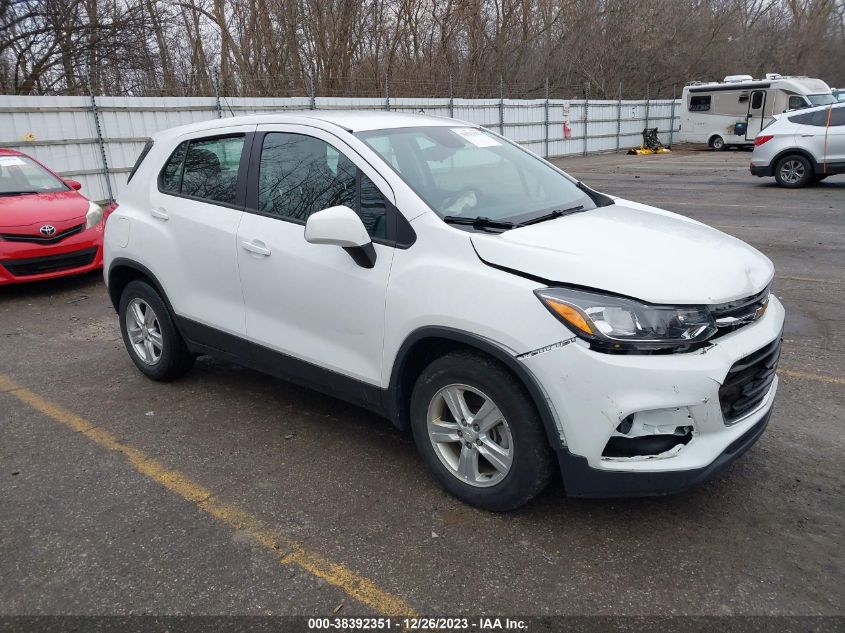 2020 Chevrolet Trax Fwd Ls VIN: 3GNCJKSB3LL121012 Lot: 38392351