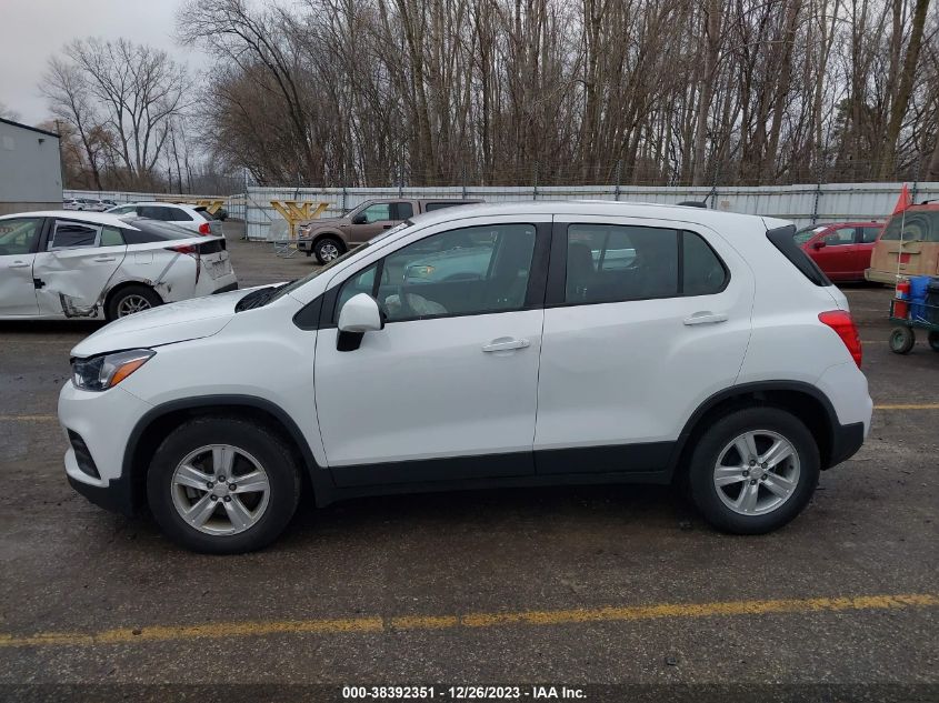 2020 Chevrolet Trax Fwd Ls VIN: 3GNCJKSB3LL121012 Lot: 38392351