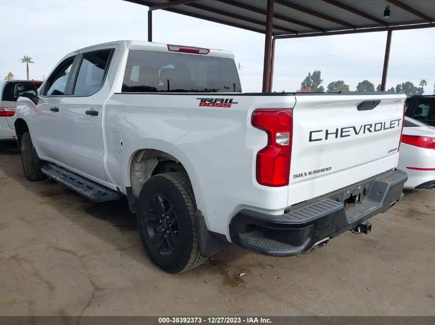 2019 Chevrolet Silverado 1500 Custom Trail Boss VIN: 3GCPYCEF2KG207476 Lot: 38392373