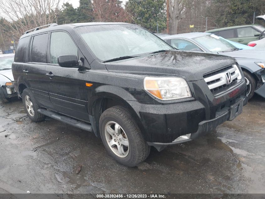 5FNYF18627B011089 2007 Honda Pilot Ex-L