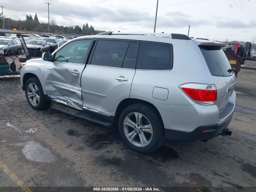 2011 Toyota Highlander Limited V6 VIN: 5TDDK3EH2BS051088 Lot: 38392550