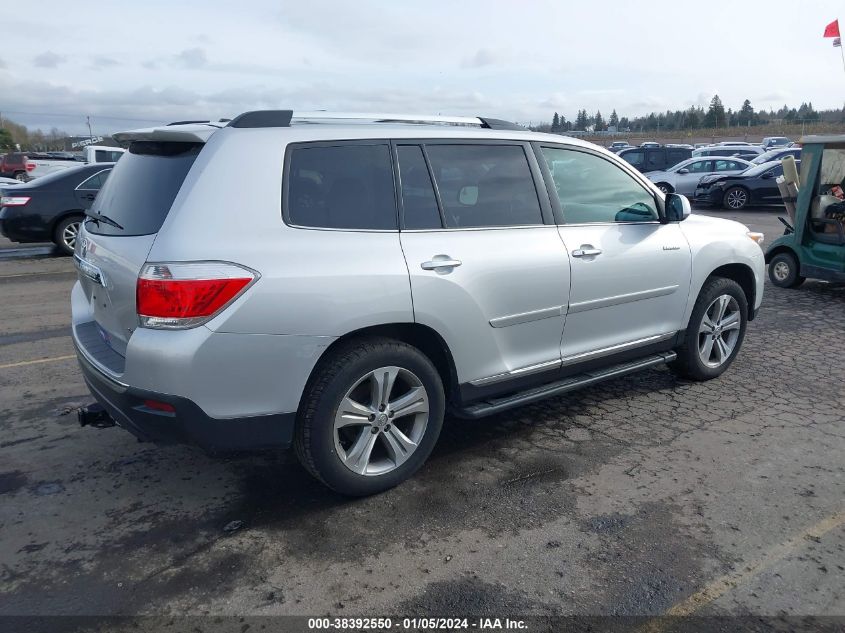 5TDDK3EH2BS051088 2011 Toyota Highlander Limited V6