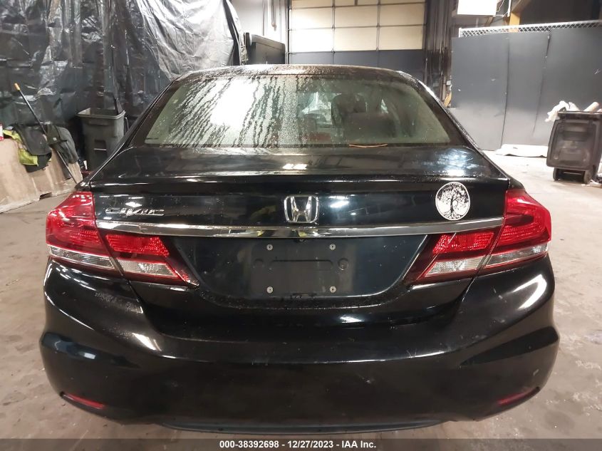 2013 Honda Civic Lx VIN: 19XFB2F54DE236585 Lot: 38392698