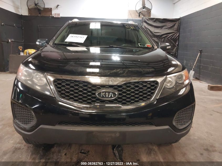 2013 Kia Sorento Lx V6 VIN: 5XYKTDA24DG376093 Lot: 38392763