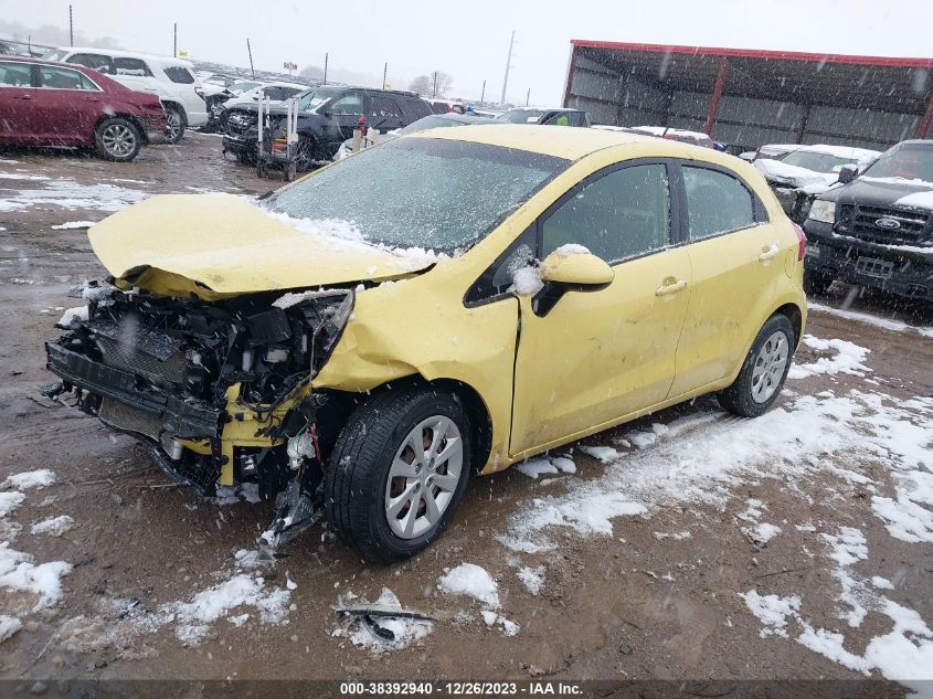 2016 Kia Rio Lx VIN: KNADM5A33G6678628 Lot: 38392940