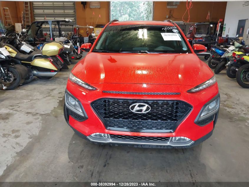 2019 Hyundai Kona Sel VIN: KM8K62AAXKU252016 Lot: 38392994