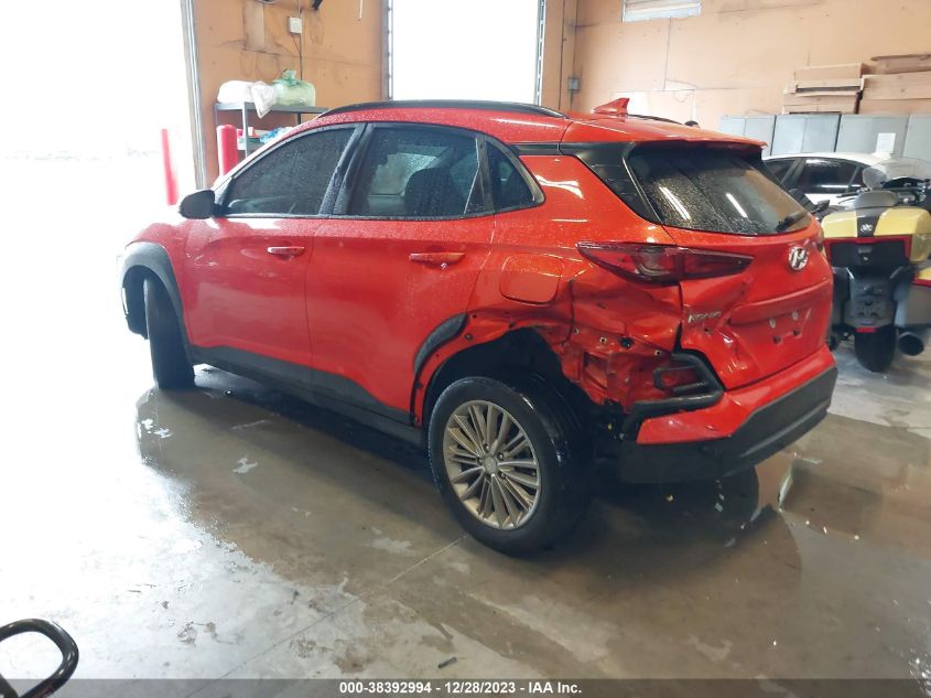 2019 Hyundai Kona Sel VIN: KM8K62AAXKU252016 Lot: 38392994