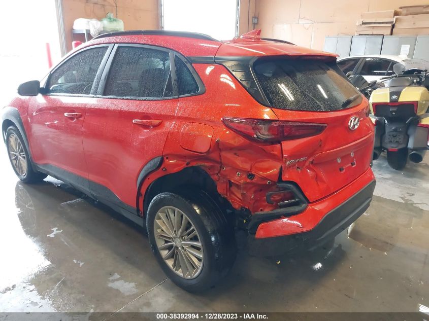 2019 Hyundai Kona Sel VIN: KM8K62AAXKU252016 Lot: 38392994