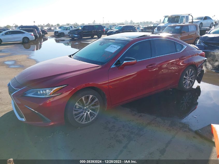 2019 Lexus Es 350 VIN: 58ABZ1B12KU009664 Lot: 38393024