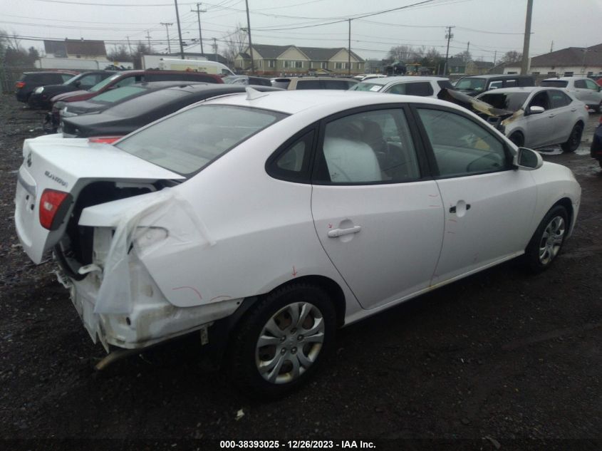 2010 Hyundai Elantra Gls VIN: KMHDU4AD8AU920575 Lot: 38393025