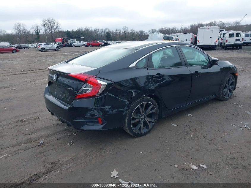 2019 Honda Civic Sport VIN: 2HGFC2F80KH559333 Lot: 38393040