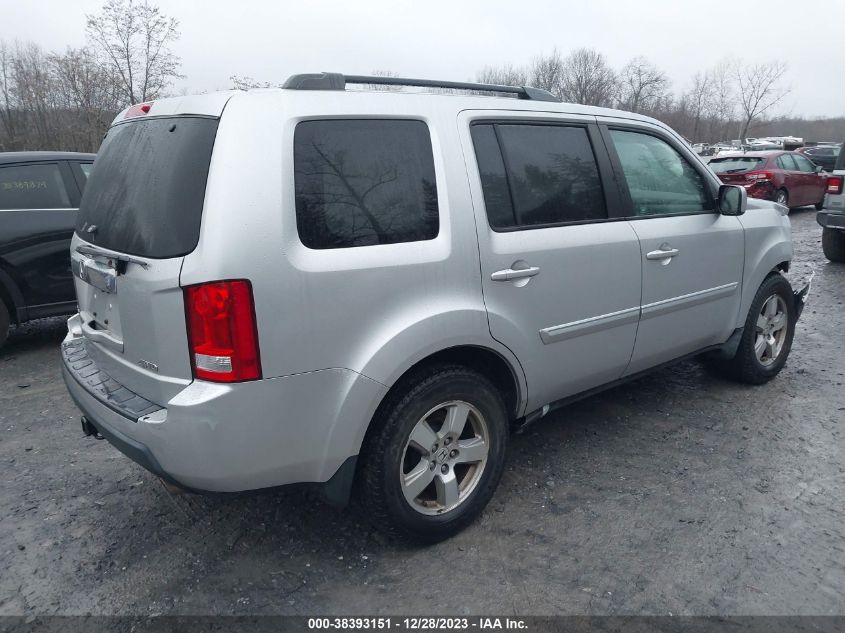 2011 Honda Pilot Ex VIN: 5FNYF4H47BB014854 Lot: 38393151