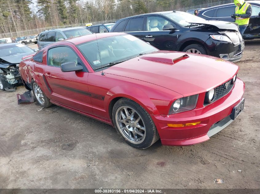 1ZVFT82H175253079 2007 Ford Mustang Gt Deluxe/Gt Premium