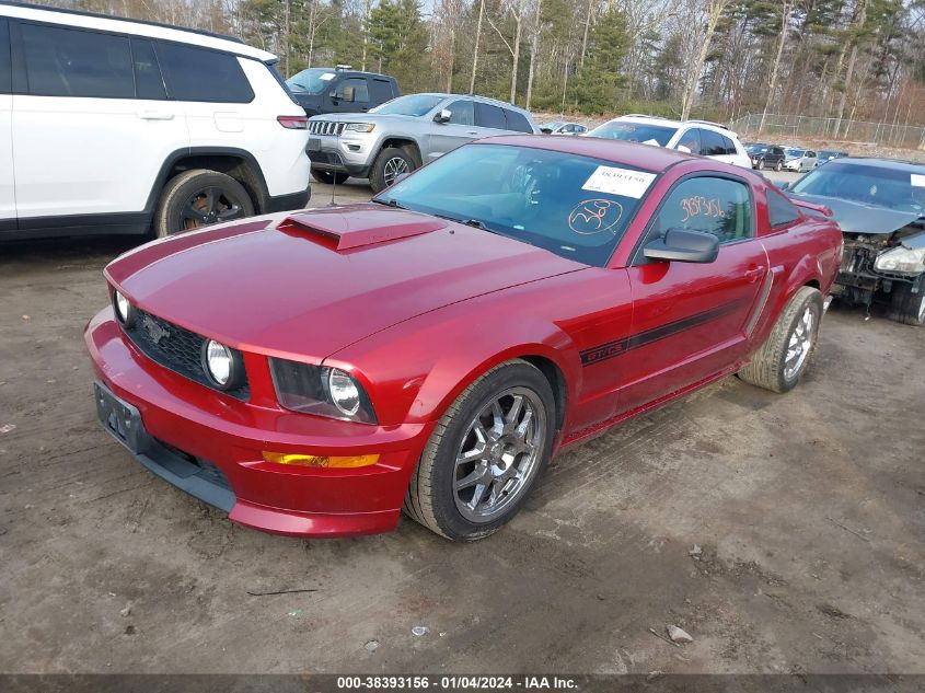 1ZVFT82H175253079 2007 Ford Mustang Gt Deluxe/Gt Premium