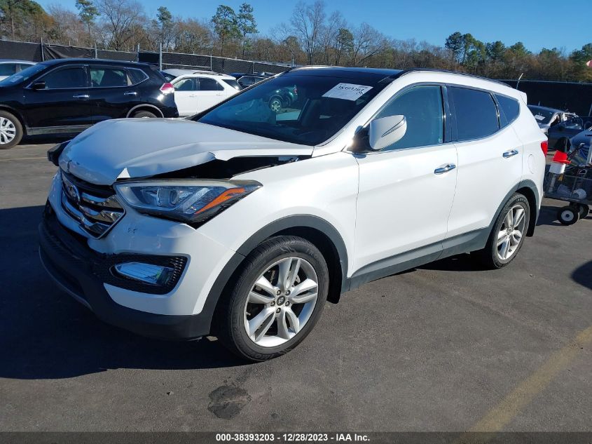 2016 Hyundai Santa Fe Sport 2.0L Turbo VIN: 5XYZW4LA2GG350669 Lot: 38393203