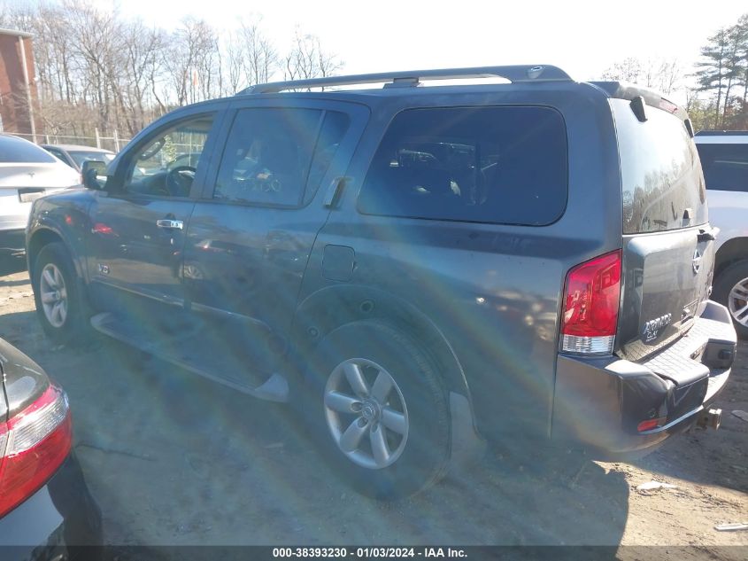 5N1AA08C59N604400 2009 Nissan Armada Se