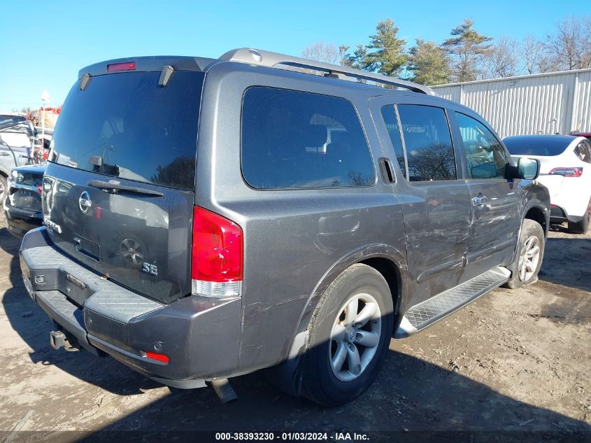 5N1AA08C59N604400 2009 Nissan Armada Se