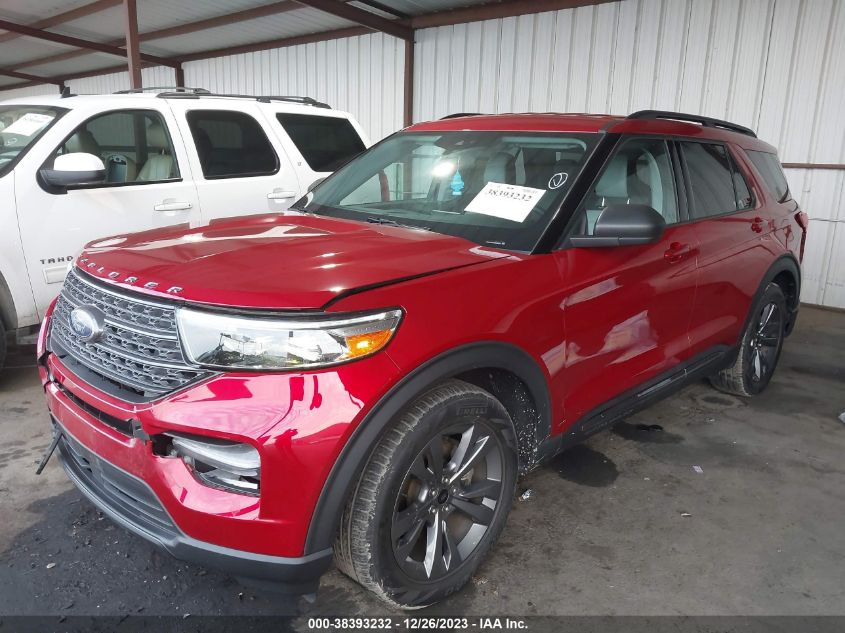 2021 Ford Explorer Xlt VIN: 1FMSK7DH1MGA63242 Lot: 38393232