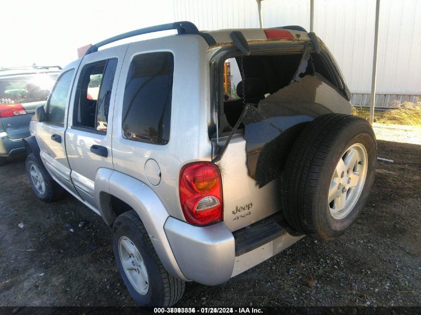 2003 Jeep Liberty Limited VIN: 1J4GL58K13W725658 Lot: 38393336