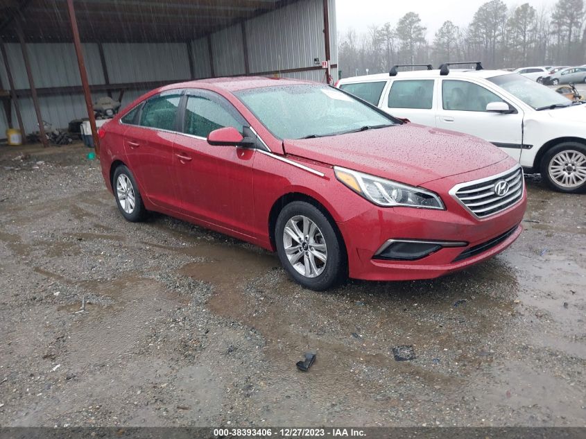 2016 Hyundai Sonata Se VIN: 5NPE24AF3GH296770 Lot: 38393406