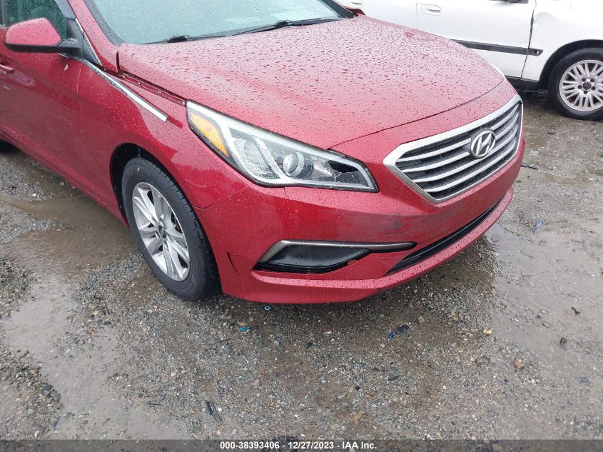 2016 Hyundai Sonata Se VIN: 5NPE24AF3GH296770 Lot: 38393406