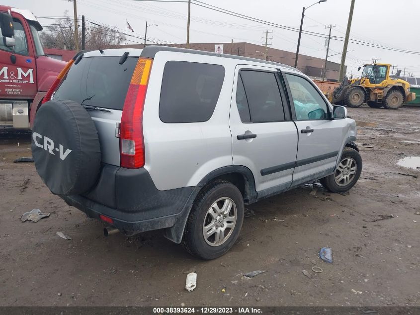 2003 Honda Cr-V Ex VIN: SHSRD78823U126809 Lot: 38393624